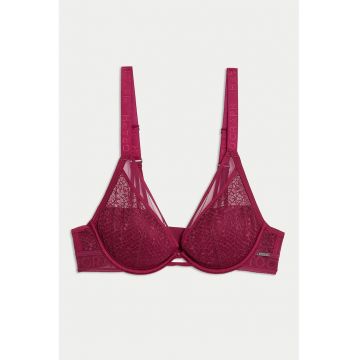 Sutien cu garnituri de dantela