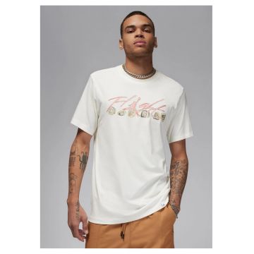 Tricou barbati -  M J Flt Ess Rings Ss Crew - Alb -