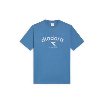 Tricou bumbac Athletic Logo pentru barbati - albastru