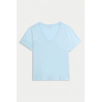Tricou cu decolteu in V