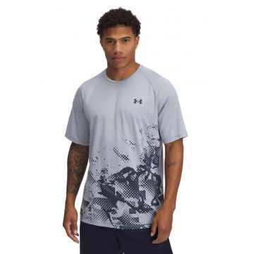 Tricou cu decolteu la baza gatului pentru fitness