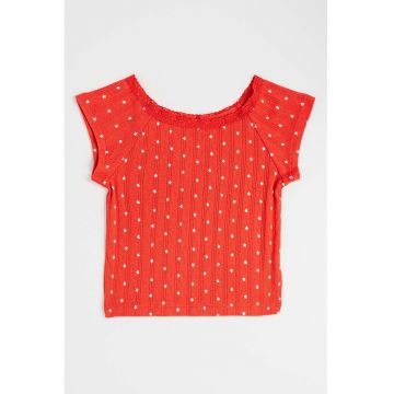 Tricou cu decolteu rotund