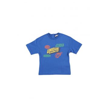 Tricou cu imprimeu - Fast Wheels - Albastru Electric - pentru baietei Tricou cu imprimeu - Fast Wheels - Albastru Electric - pentru baietei