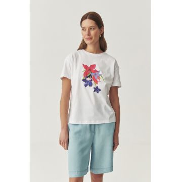 Tricou cu imprimeu floral
