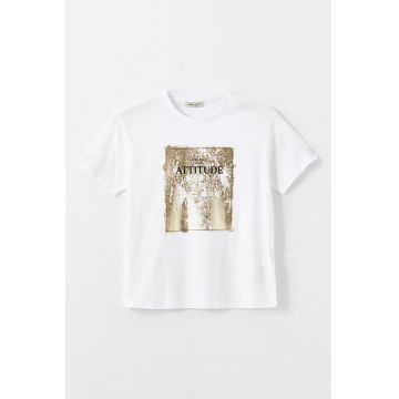 Tricou cu imprimeu grafic