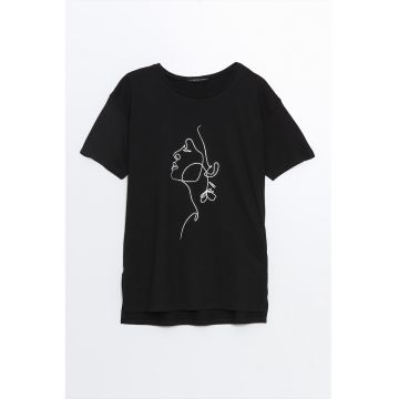Tricou cu imprimeu grafic