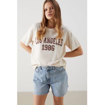 Tricou cu imprimeu text