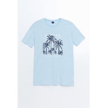Tricou de bumbac cu imprimeu