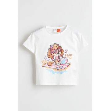 Tricou de bumbac cu Paw Patrol