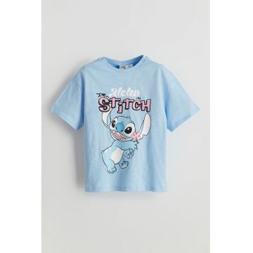 Tricou din bumbac cu cusatura
