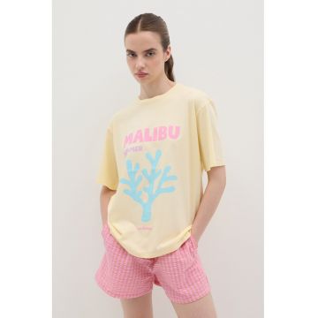 Tricou din bumbac cu imprimeu grafic