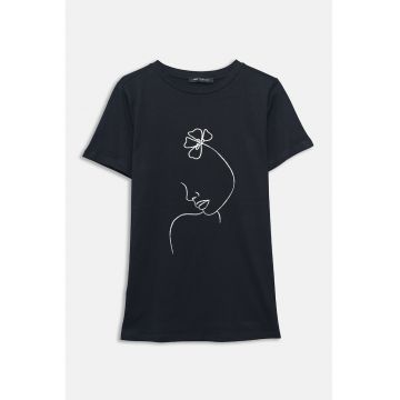 Tricou din bumbac cu imprimeu