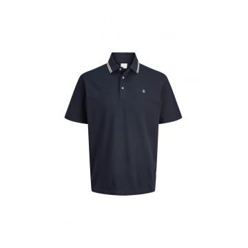 Tricou JACK &JONES Alex Polo SS25 Albastru inchis