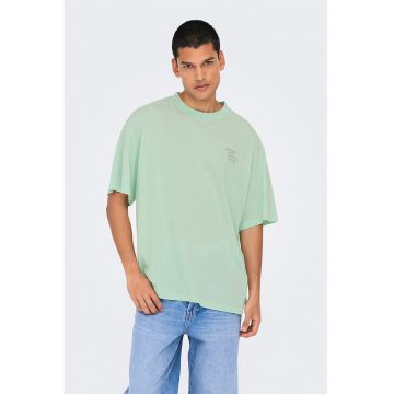 Tricou lejer din amestec de in