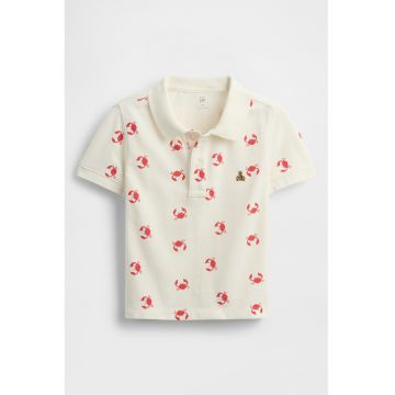 Tricou polo cu imprimeu