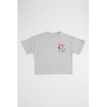 Tricou supradimensionat cu imprimeu Barbie