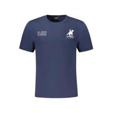 U.S. Grand POLO Tricou barbati din bumbac cu logo la baza gatului