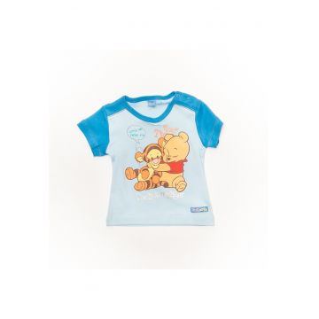 Tricou - bebe - JTK1266B - Albastru