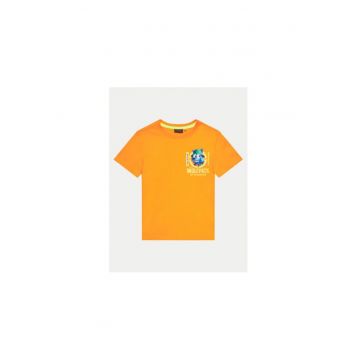 Tricou copii -  076862 - Portocaliu - Bumbac -