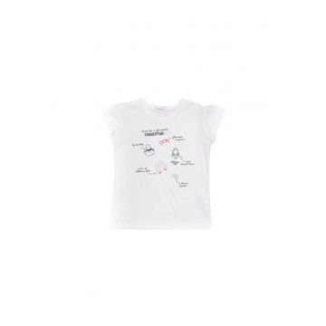 Tricou copii -  Summer Time - 15410 - Alb -