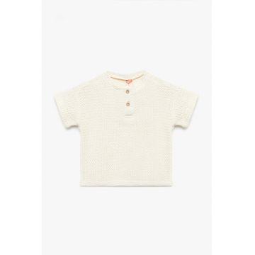 Tricou cu aspect texturat