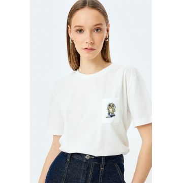 Tricou cu broderie