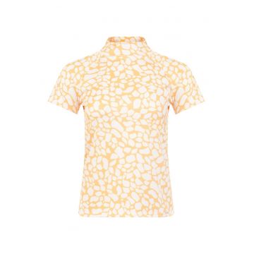 Tricou cu guler mediu