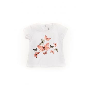 Tricou cu imprimeu fluturasi -  51230