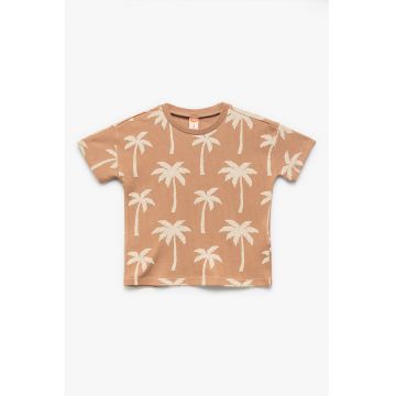 Tricou cu model tropical