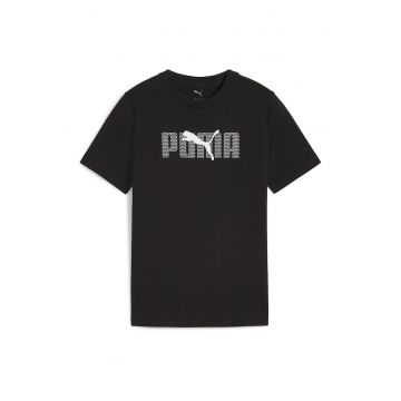 Tricou de bumbac cu logo