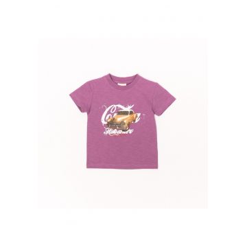 Tricou din bumbac - model masinuta - 35310