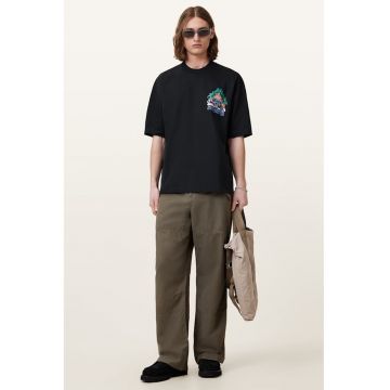 Tricou din bumbac organic cu imprimeu grafic Pounce