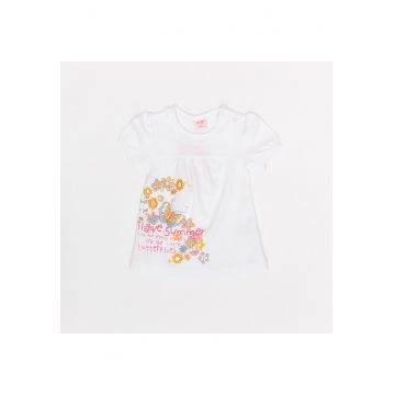 Tricou fete - cu imprimeu - JDK1221