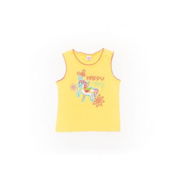Tricou - fete - JVK1216G - Galben