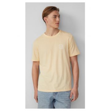 Q/S by s.Oliver Tricou barbati cu imprimeu - decolteu la baza gatului - Regular fit