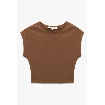 Top crop din amestec de modal