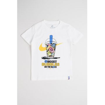 Tricou de bumbac cu imprimeu grafic