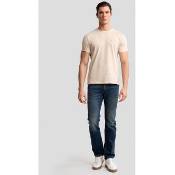 Tricou din bumbac cu detaliu logo brodat Fredris