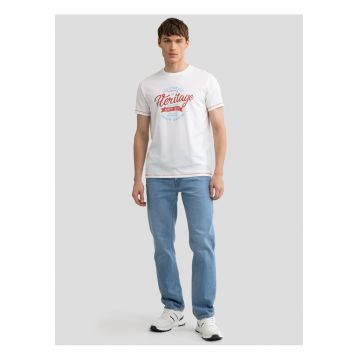 Tricou din bumbac cu imprimeu text Jaman