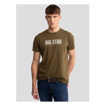 Tricou din bumbac cu print logo