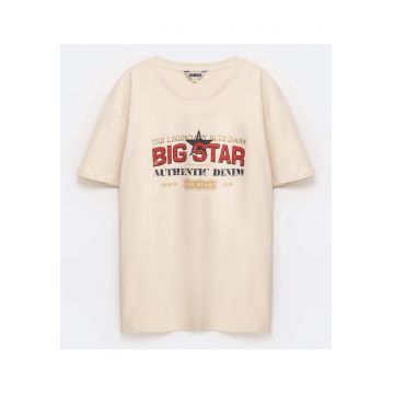 Tricou lejer cu imprimeu logo