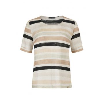 Tricou lejer in dungi - din amestec de raion si in