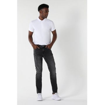 Tricou Polo Cu Maneca Scurta De Barbati Albastru Marin