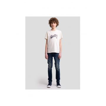 Tricou regular fit cu imprimeu logo Tomer