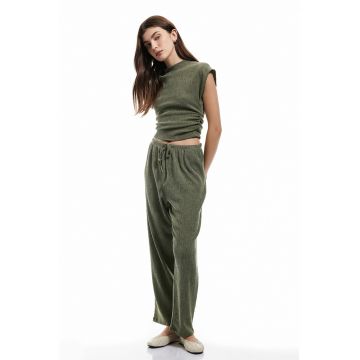 Tricou slim fit texturat