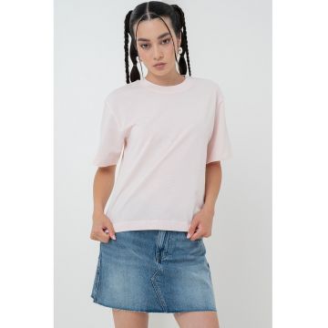 Tricou uni din bumbac organic