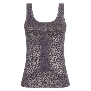 Top cu animal print