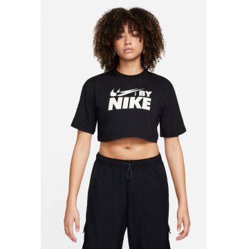 Tricou crop de bumbac