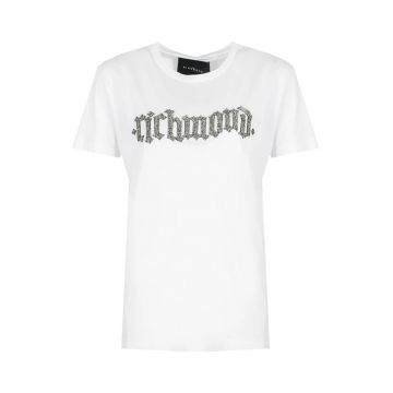 Tricou cu aplicatii cu strasuri -
