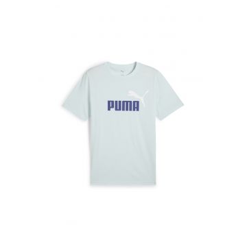 Tricou cu decolteu la baza gatului si logo